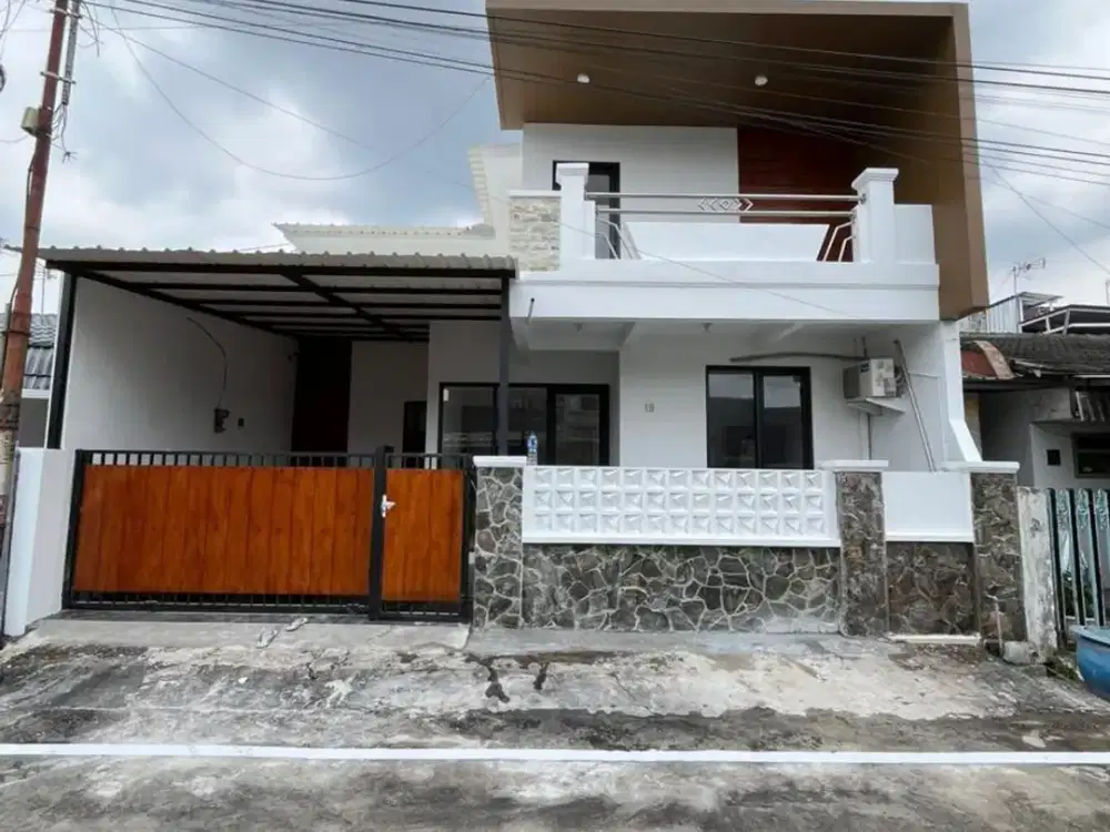 Rumah Area Aman 24/7 di Borobudur Blimbing Malang