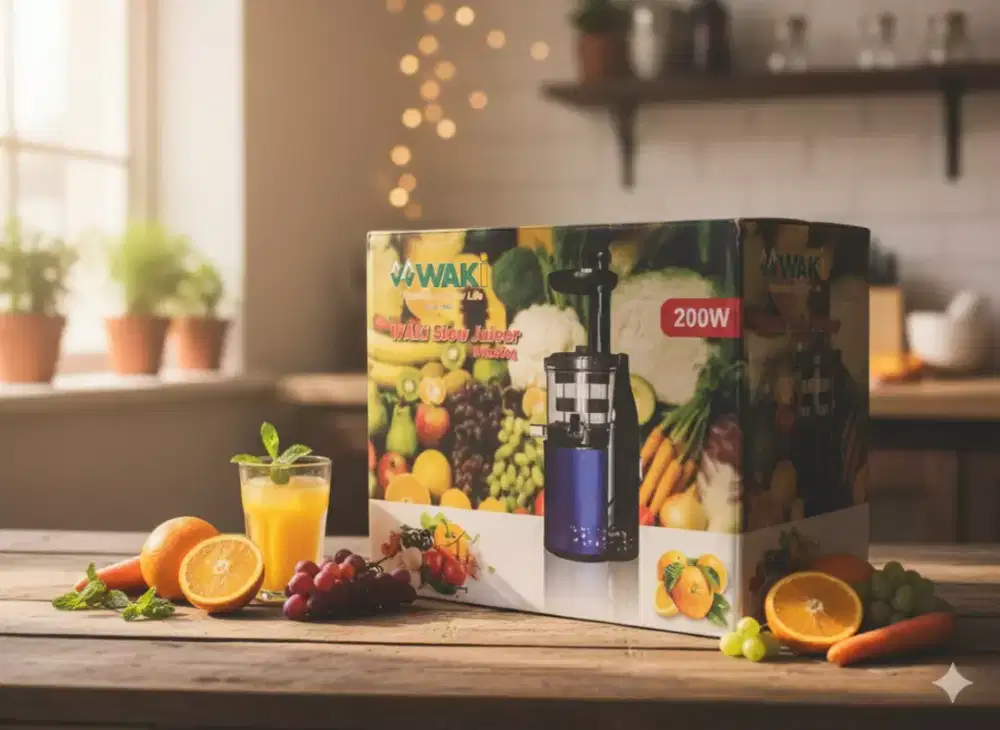 Slow Juicer Merek Waki 200W