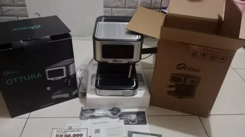 Mesin kopi merk Otten 15 Bar ( new)