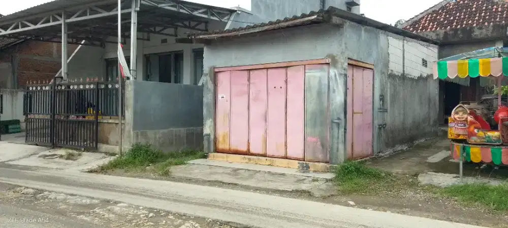 Dijual bangunan ruko strategis,di jln raya desa pranten-kota gubug.