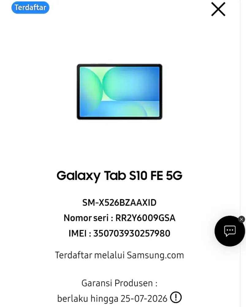 Samsung Tab S10 FE 128 5G Sein