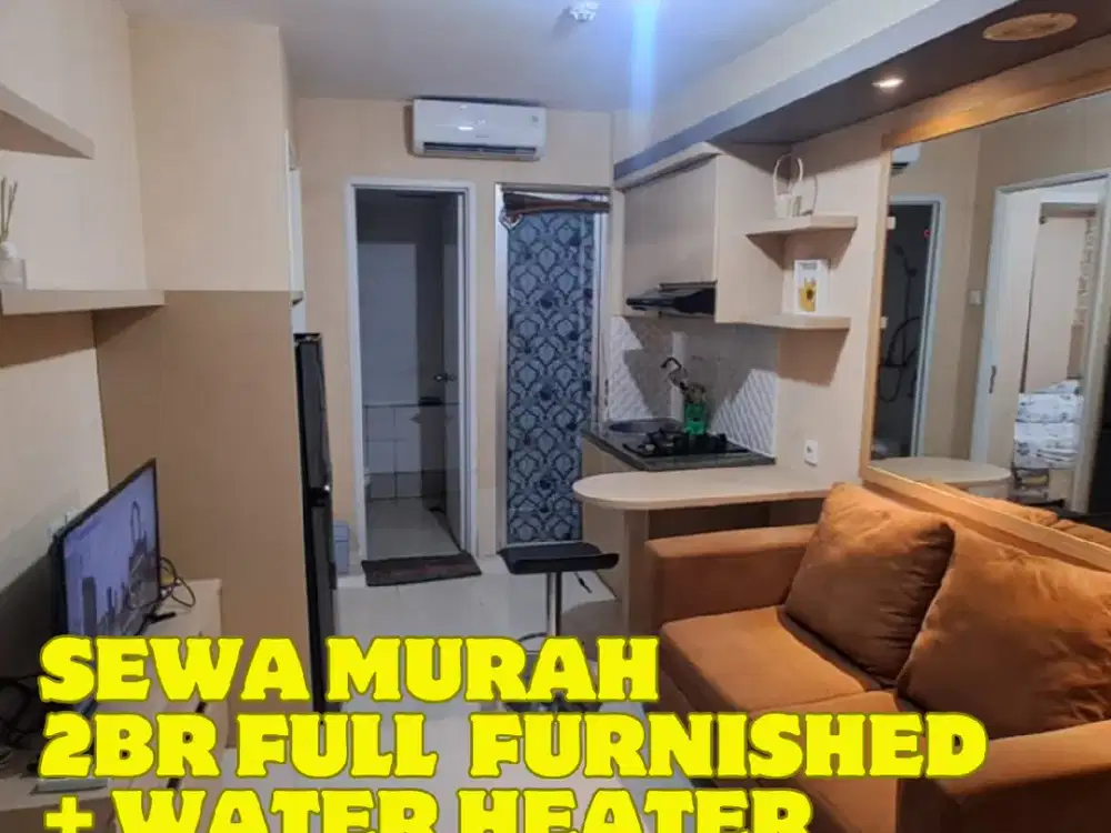 SEWA 2BR FURNISHED TOWER CATTLEYA DIATAS MALL BASSURA CITY