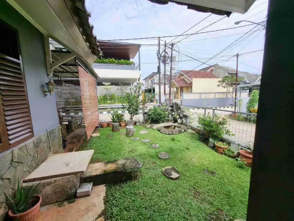 Jual rumah hook di perumahan Studio Alam Indah, Raden Saleh, Sukmajaya, Depok