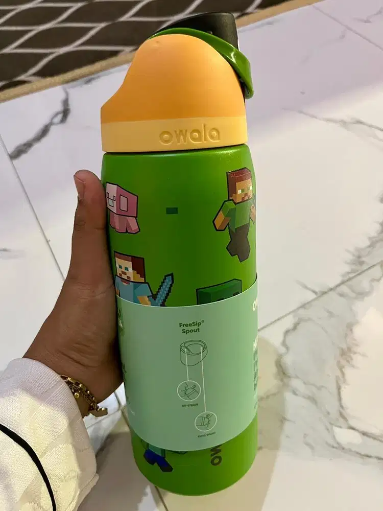 Tumbler botol owala minecraft special edition 32oz