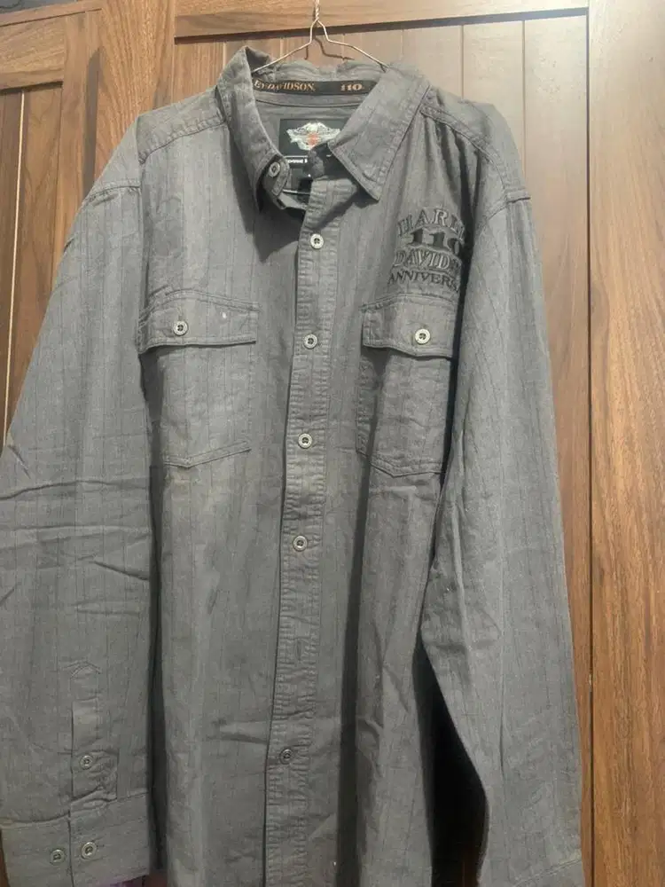 Kemeja Harley Davidson Ori