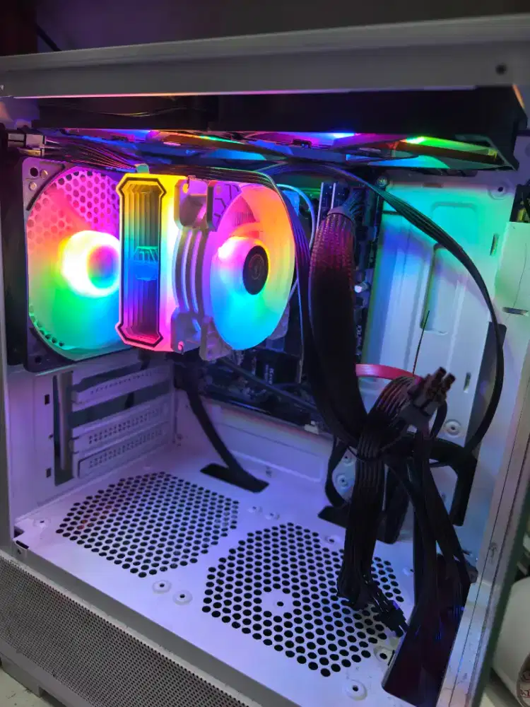 Jual pc komputer rakitan i7 nvme 512gb ram 16gb psu pccooler kf550 80+