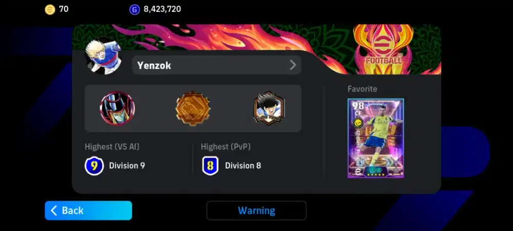 AKUN EFOOTBALL [TIDAK TERPAKAI] - HSC 2025