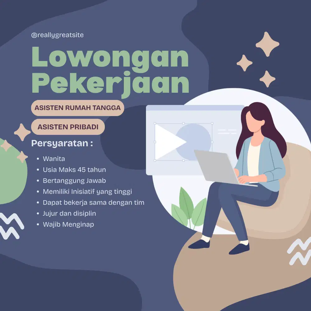 Dibutuhkan Segera! ART & Personal Assistant – Lokasi Pondok Pinang