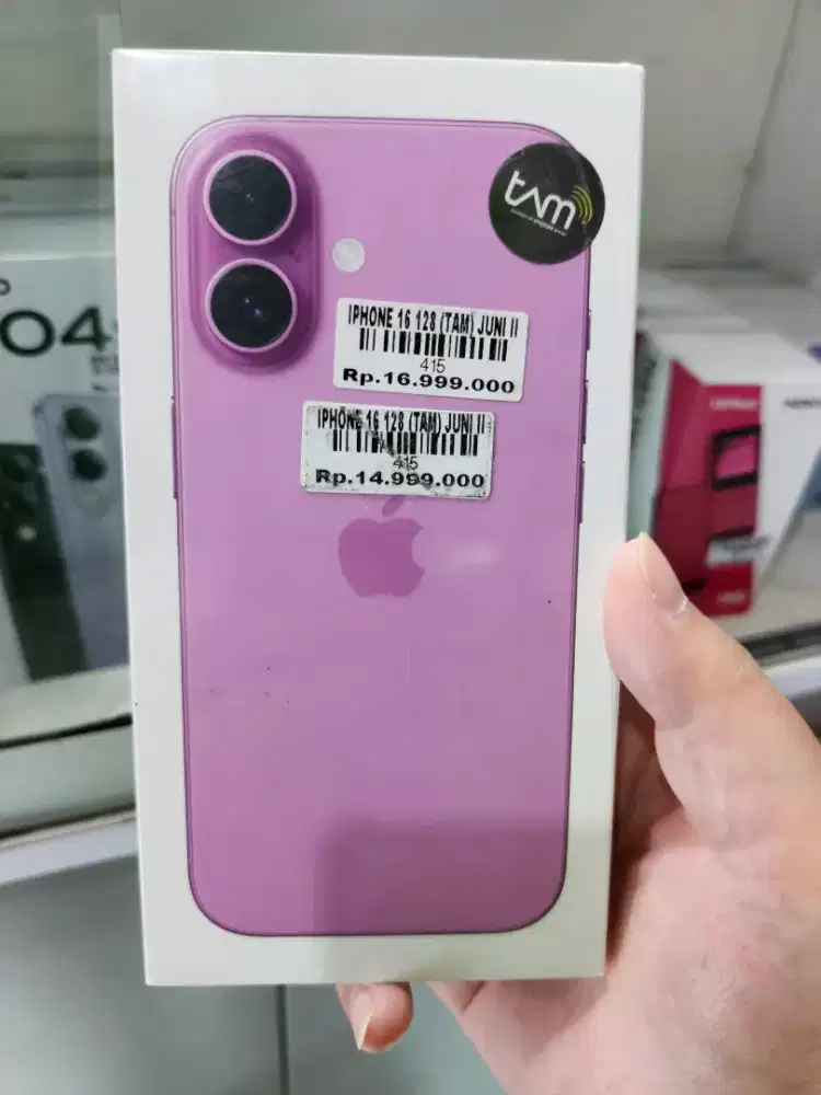 Iphone 16 pink ready stok ditoko Atlantis