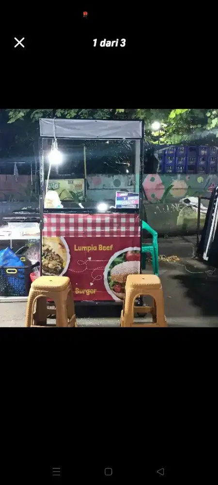 Jual cepat booth lipat modifan edisi mau pindahan