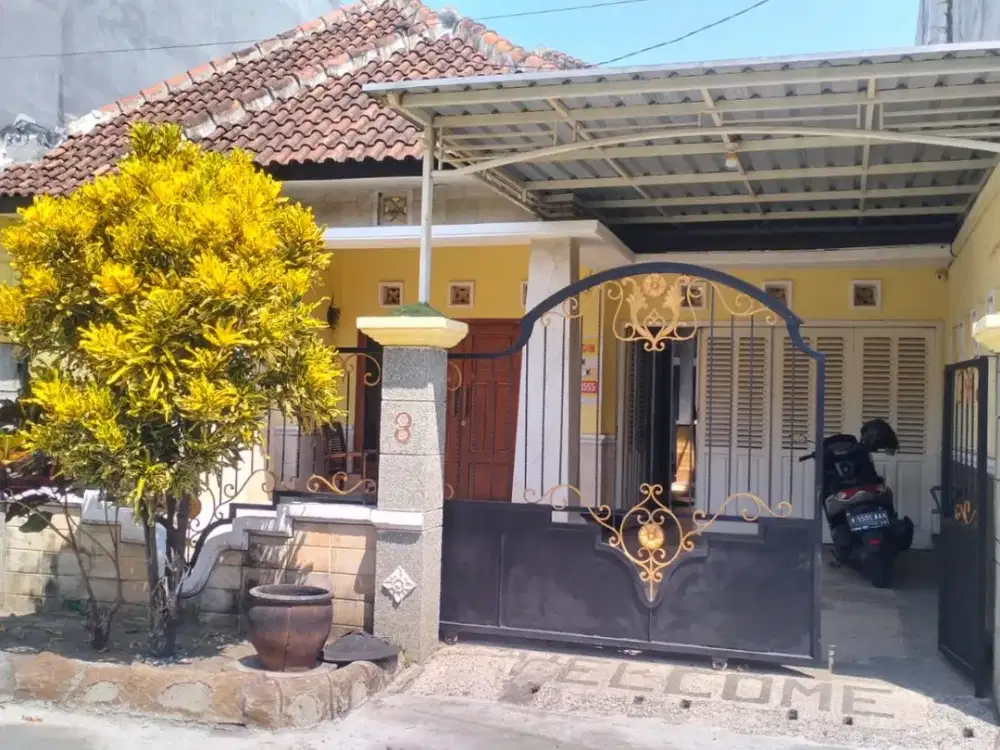 Rumah Luas 225m Jalan Bunga Tanjung Dewandaru Dekat Suhat