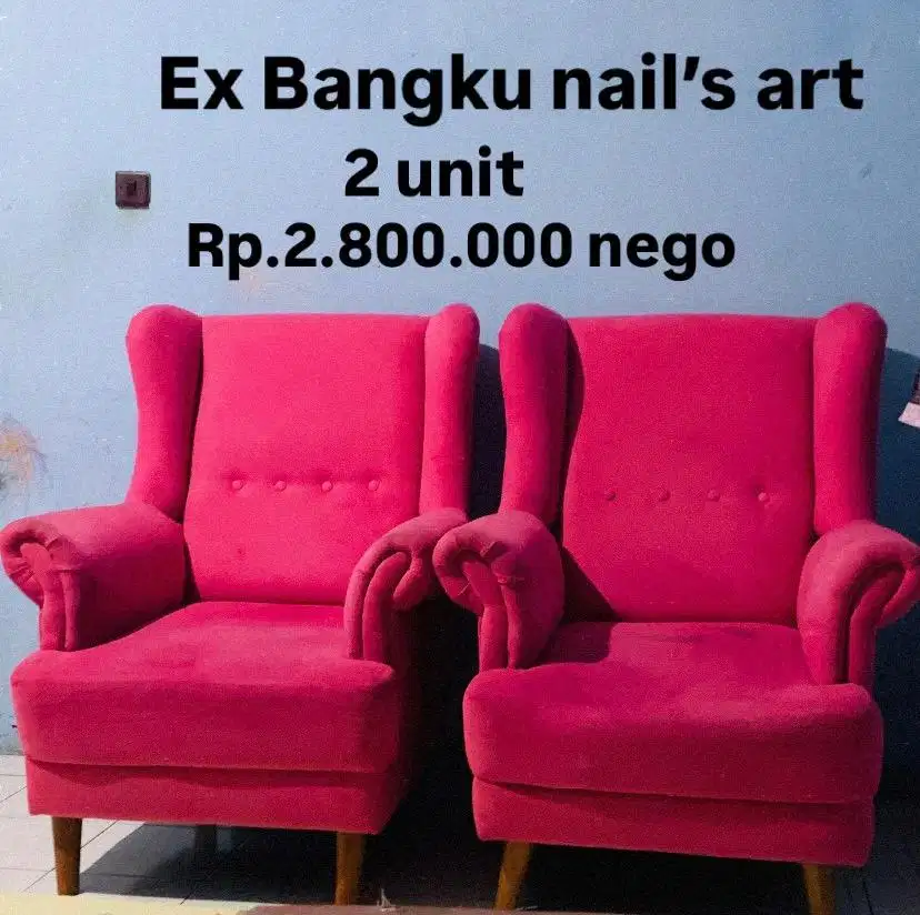 Bangku dan Meja Nail's Art