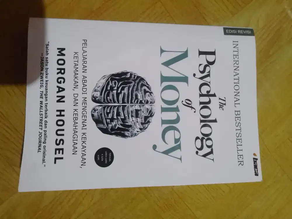 Buku Psychology of Money by Morgan housel edisi revisi - HSC 2025