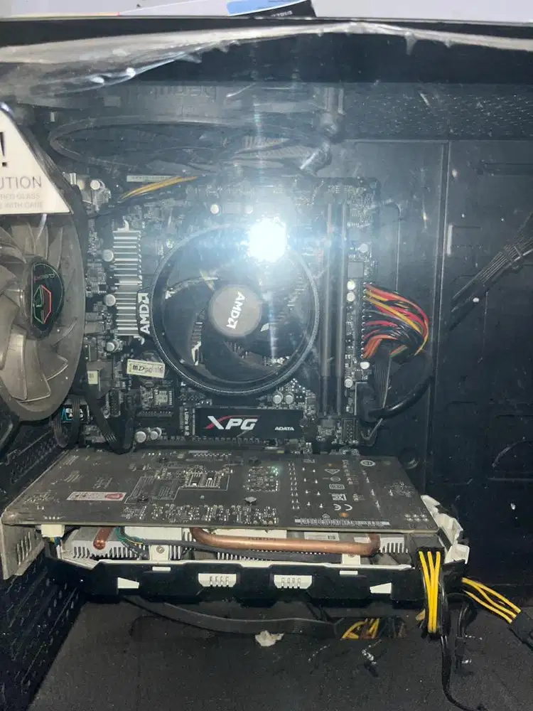 CPU Rakit Second - Ryzen 5 2600, Ram DDR 4 16 GB, Nvidia GTX 1060 3GB