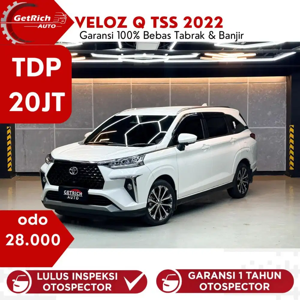 Toyota Veloz Q Tss Cvt 2022 Km 27 Ribu