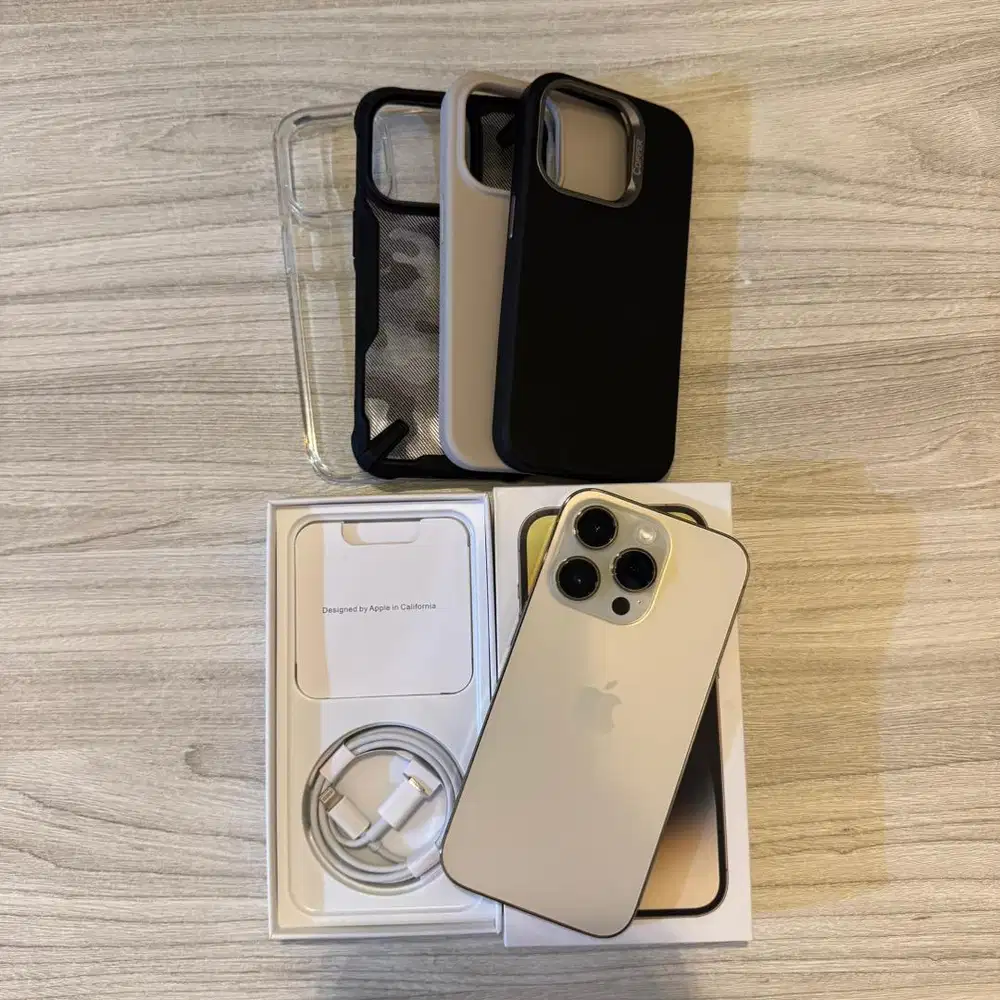 iPhone 14 Pro 128Gb GOLD eks Inter RESMI terdaftar Beacukai