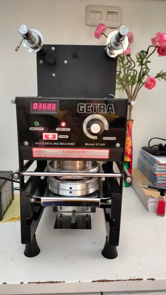 Cup Sealer Semi Otomatis Merk Getra ET-A9