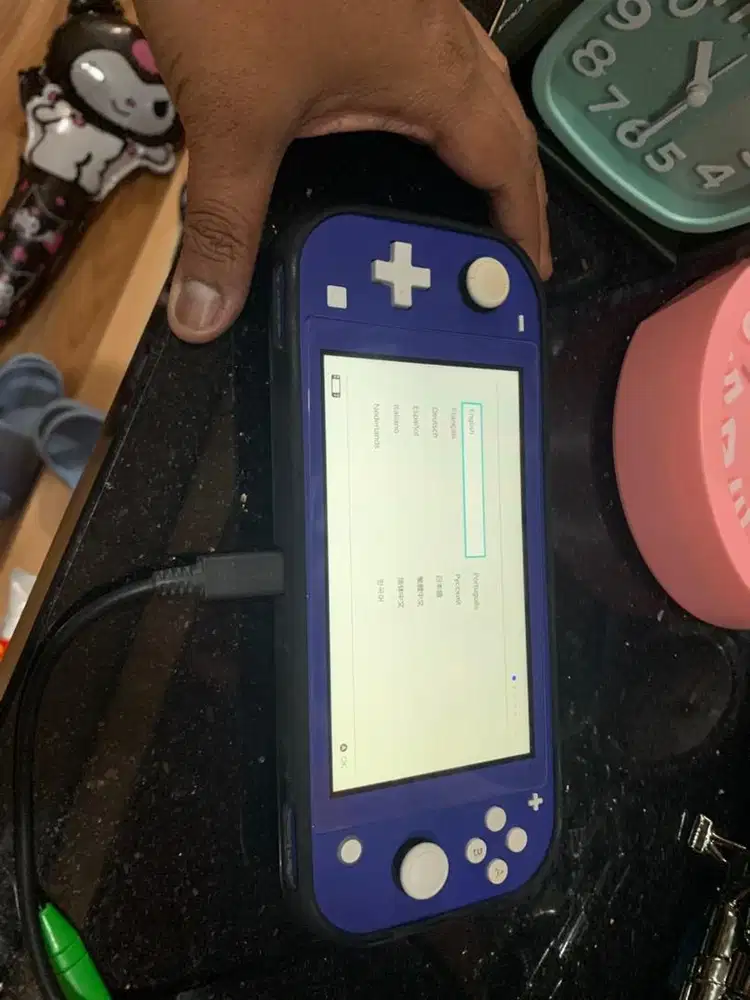 JUAL NINTENDO SWITCH LITE BEKAS (TANPA SSD) 32 GB