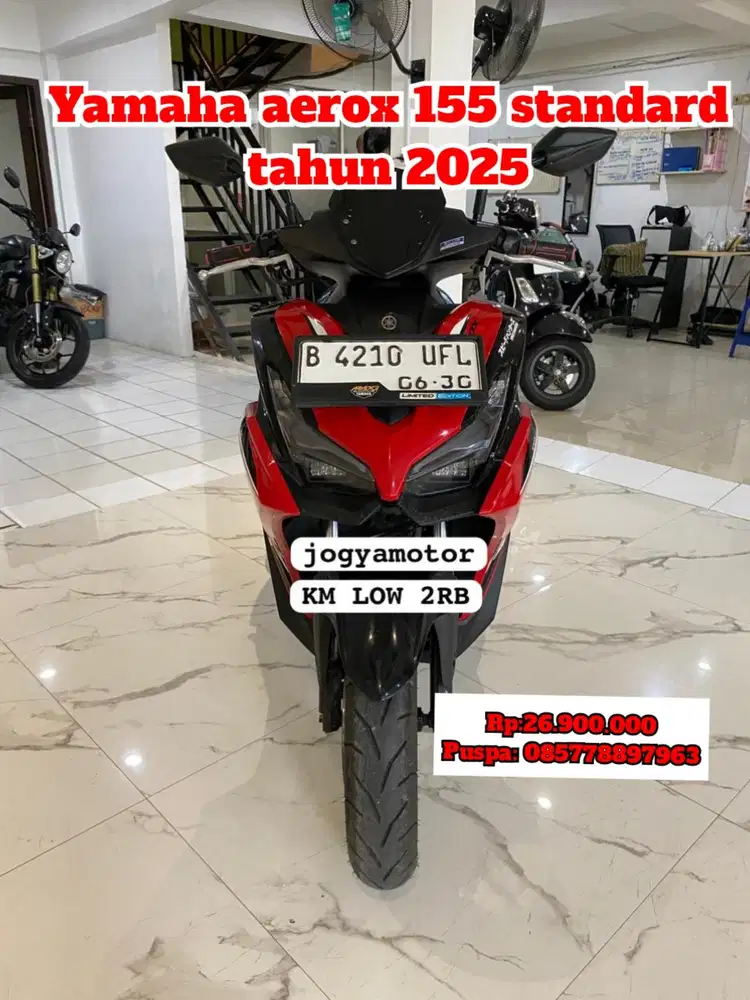 (B) Yamaha aerox 155 2025 cash credit