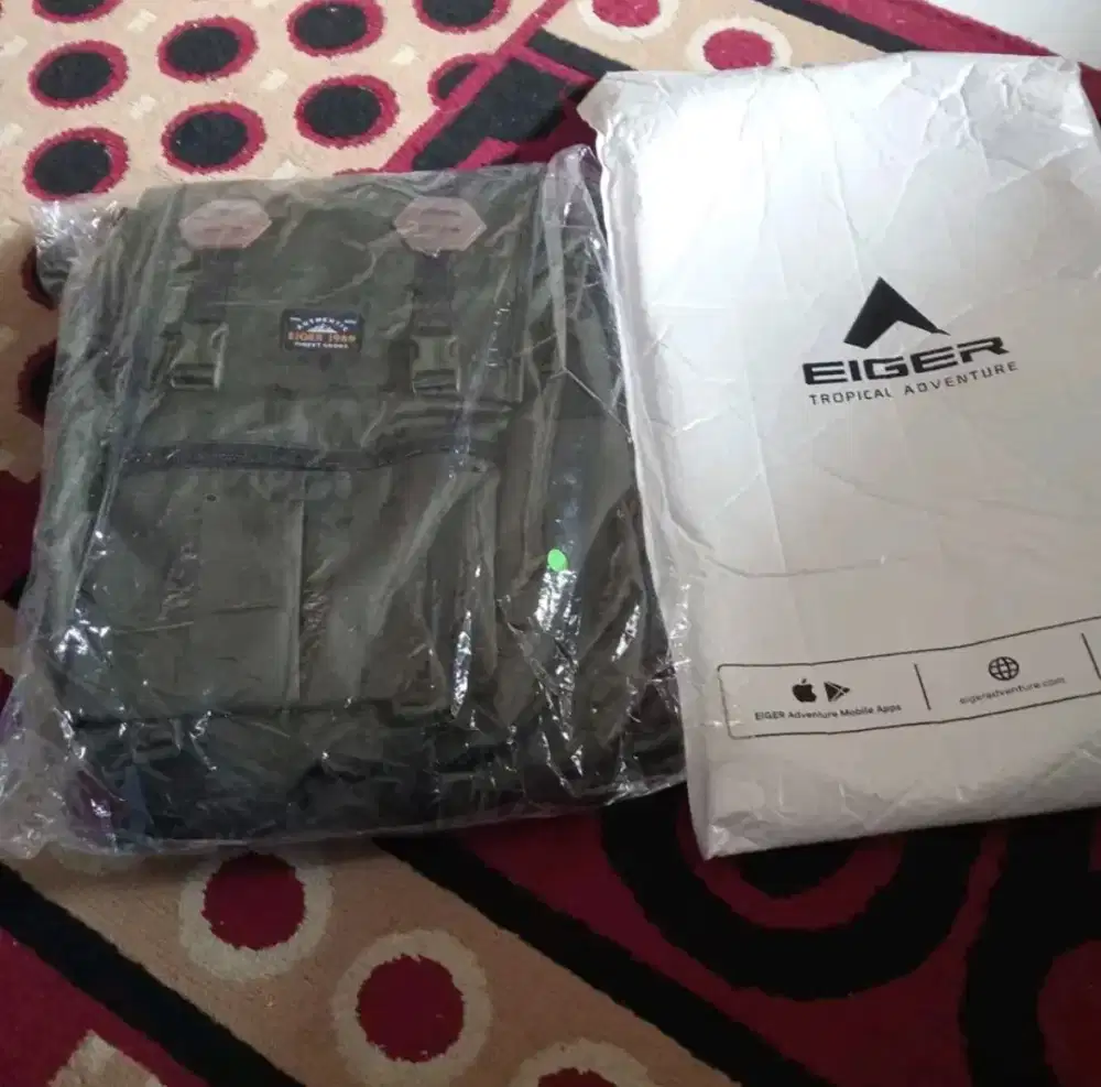 Tas ransel eiger original 25liter (BARU GRESS)