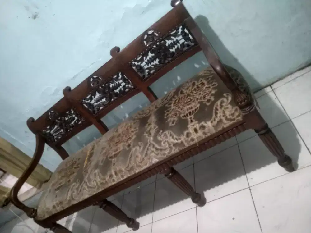 Kursi Set Ukiran Jati