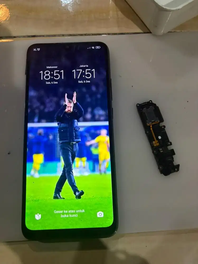 Ganti speaker bawah redmi 10C bergaransi