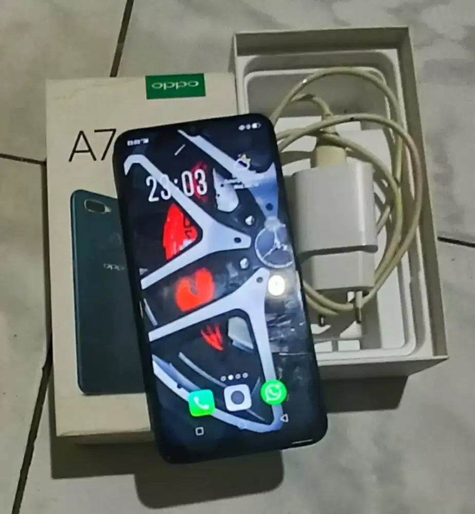 OPPO A7 RAM 4/64 GB FULL SET