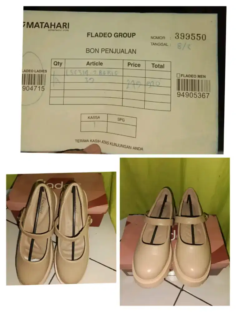 SEPATU SENDAL FLADEO ORI