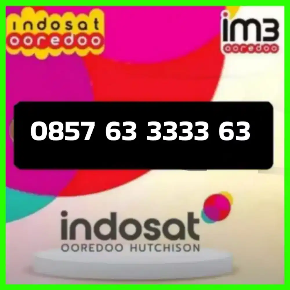 Perdana Nomor Cantik Indosat IM3 panca super