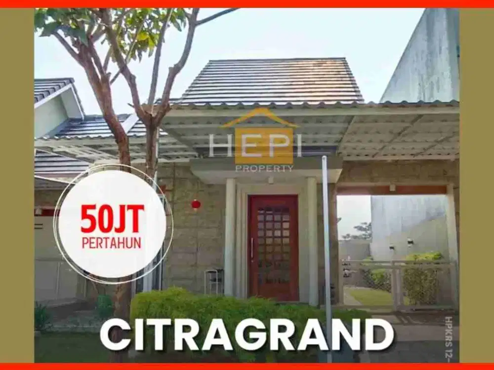 Sewa Rumah Di Citragrand Siap Pakai Non Furnish