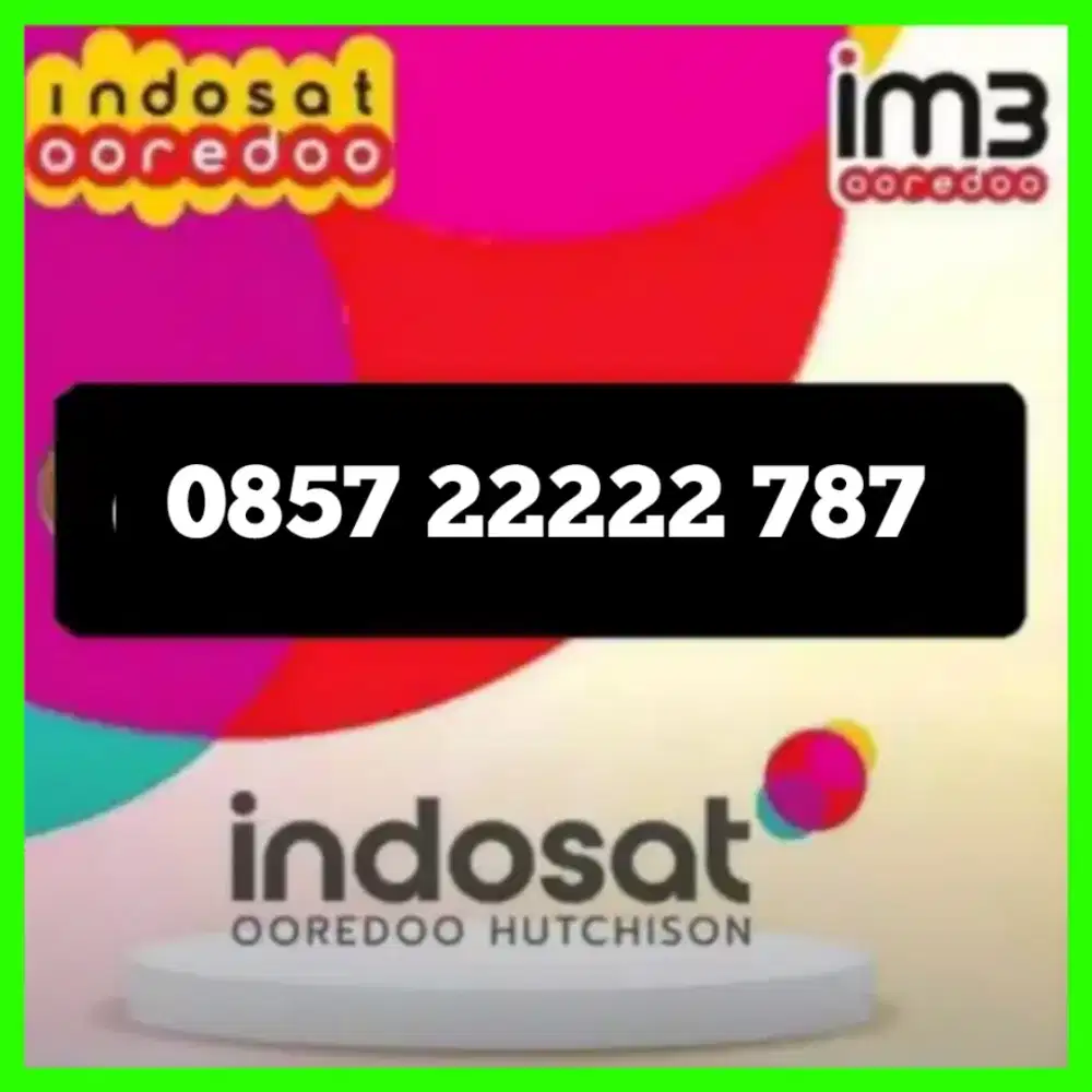 Perdana Nomor Cantik Indosat