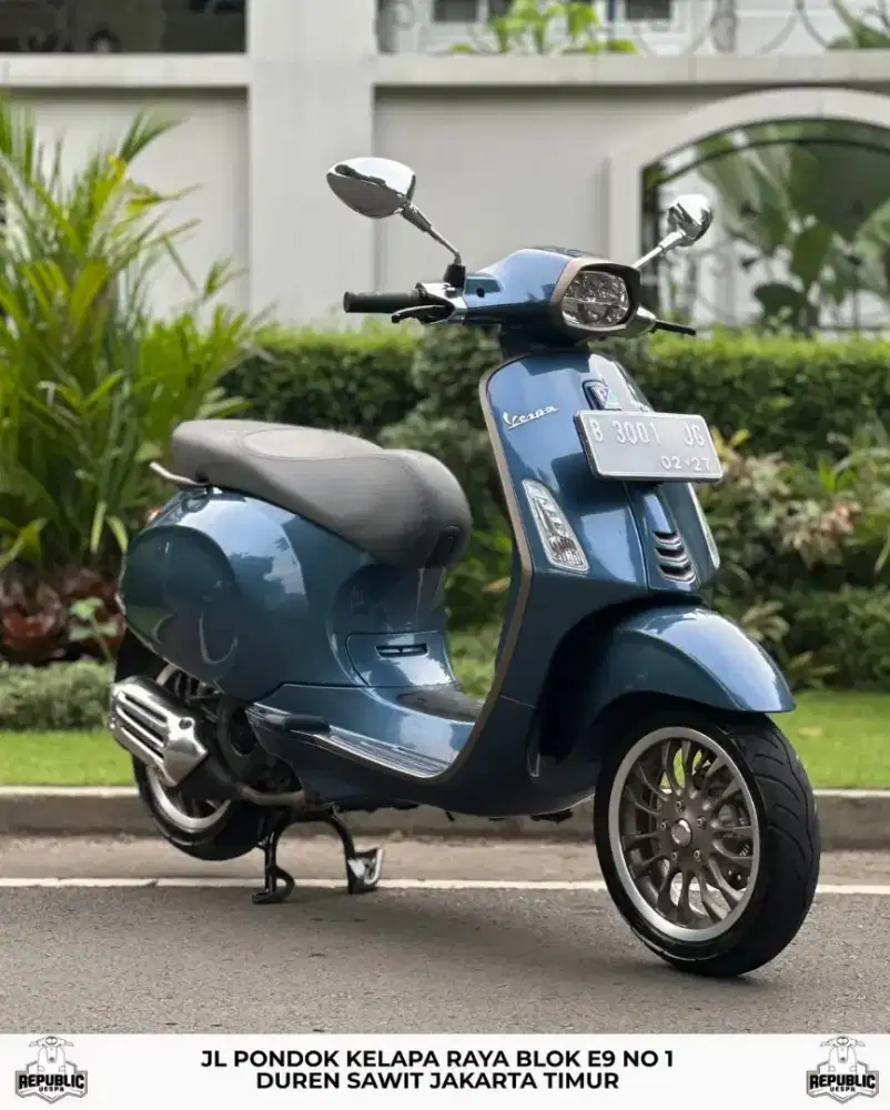 DIJUAL VESPA SPRINT 150 ANNIVERSARY 10TH IGET ABS LED TFT TH 2021