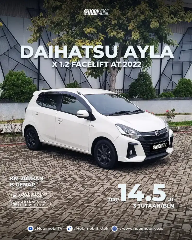 Ayla X 1.2 Facelift AT Thn 2022