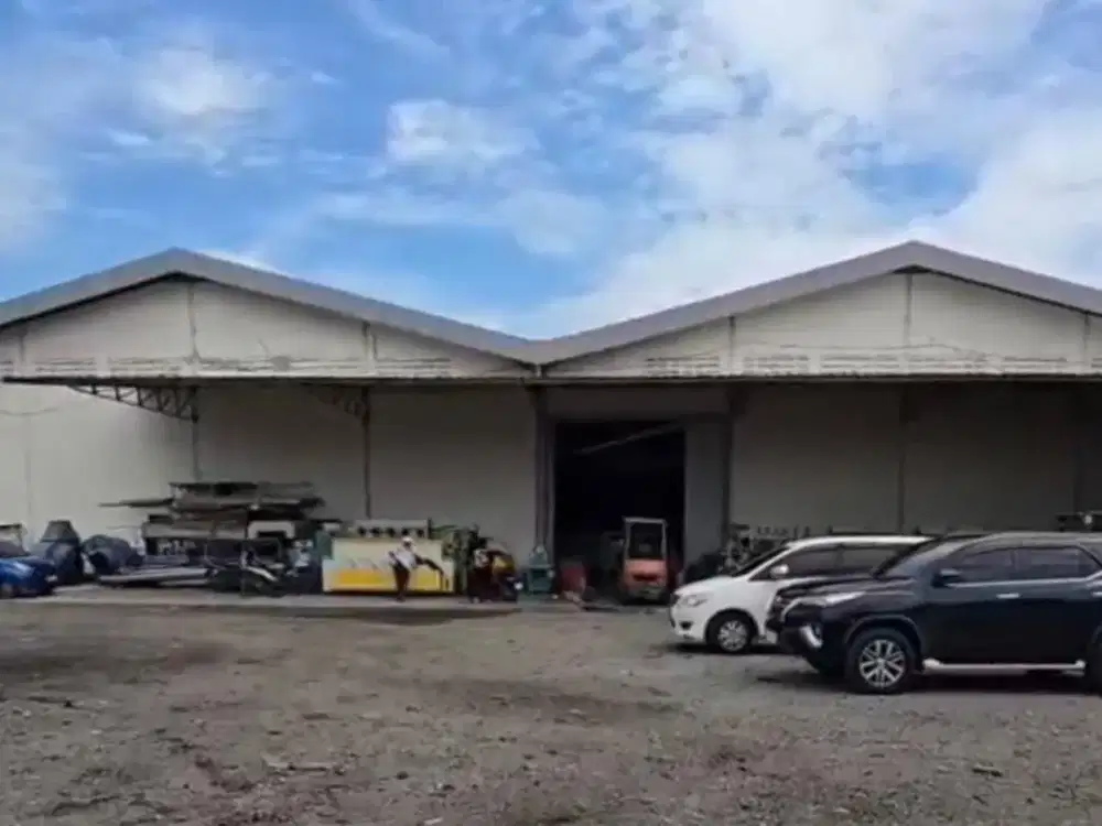 Dijual dan Disewa Gudang Baru Bagus Siap Pakai Akses Kontainer 40 Feet Tidak Banjir Di Bitung Dekat Gerbang Tol Tangerang