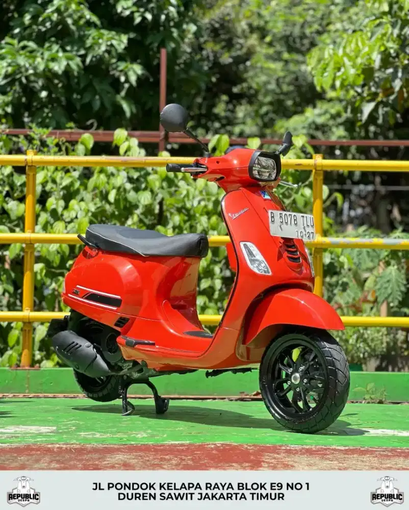 DIJUAL PIAGGIO VESPA S 125 IGET LED TH 2022 PERFECT CONDITION