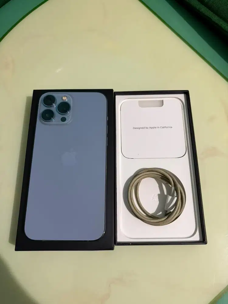 Iphone 13 Promax 128gb Sierra Blue Second Ibox