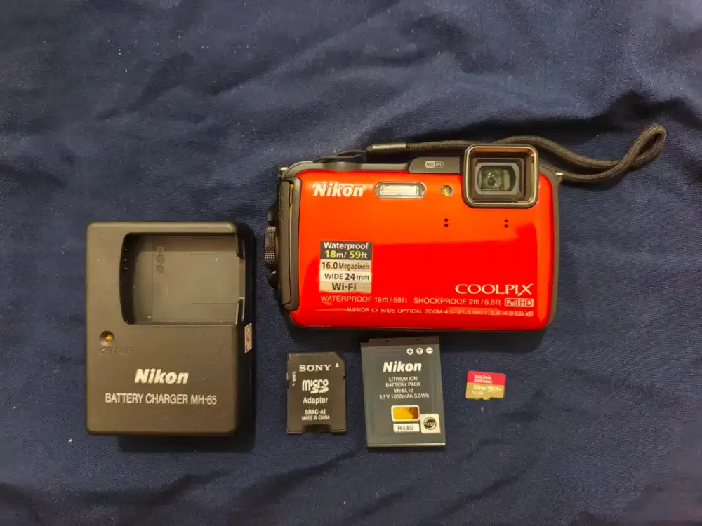 Digicam Nikon Coolpix AW120 mulus