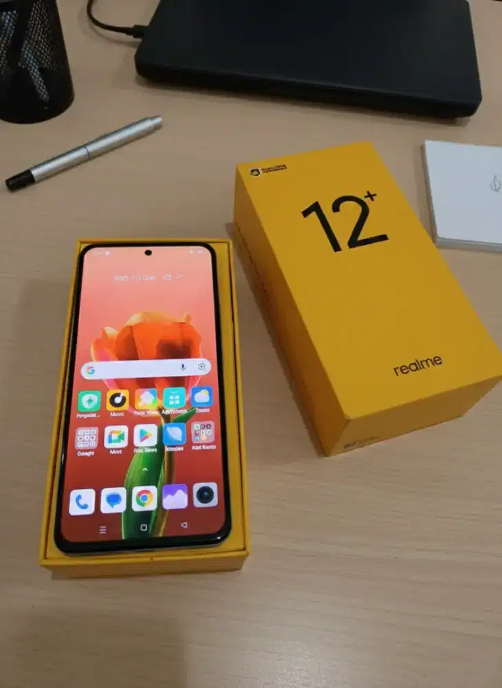 Realme 12+ 5G 8/256 Gaming Fullset Resmi Indonesia