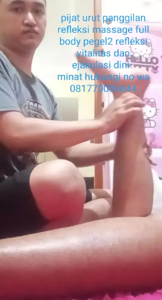 Cari kerjaan terapis massage refleksi