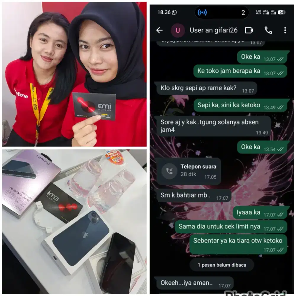 Beli HP bisa kredit 0% dan tukar tambah dapat promo kuota setahun