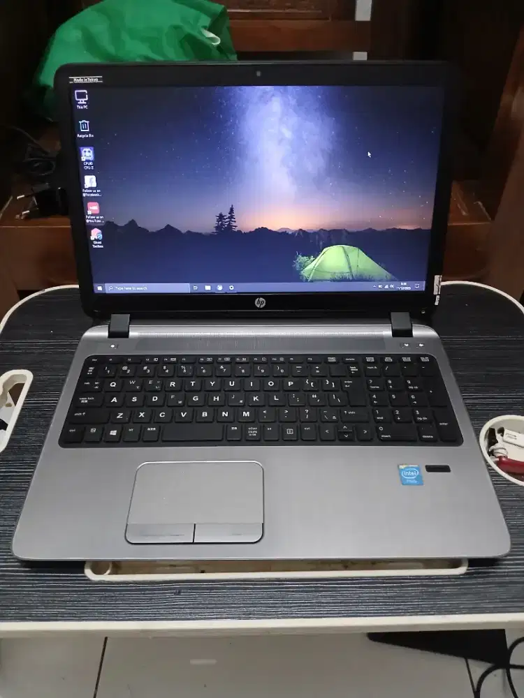 Laptop Hp Probook 450 G2 , Model Slim ,Layar 15,6 Besar ,Ram 8Gb