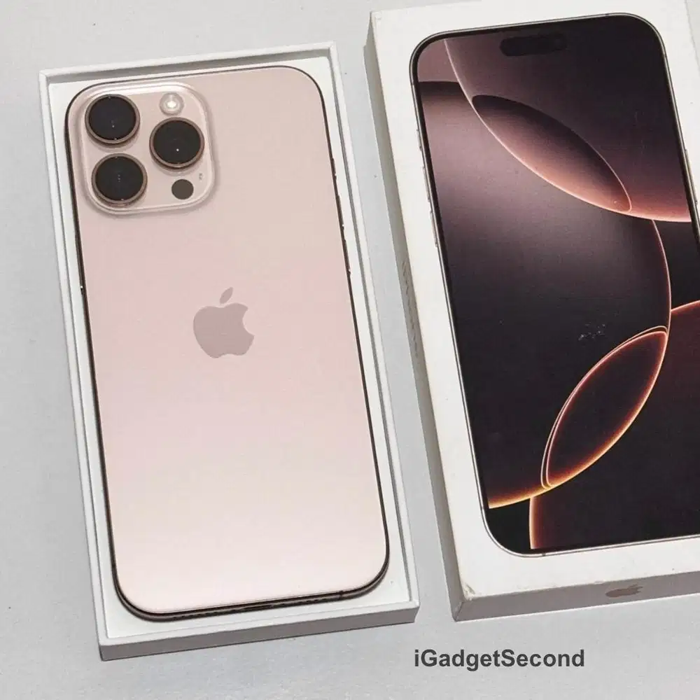 IPHONE 16 PRO MAX 256GB BEACUKAI / IBOX