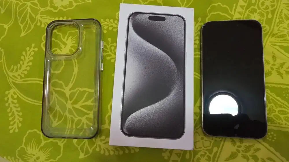 IPHONE 15 PRO 128GB EX DIGIMAP FREE CASE & ANTI GORES