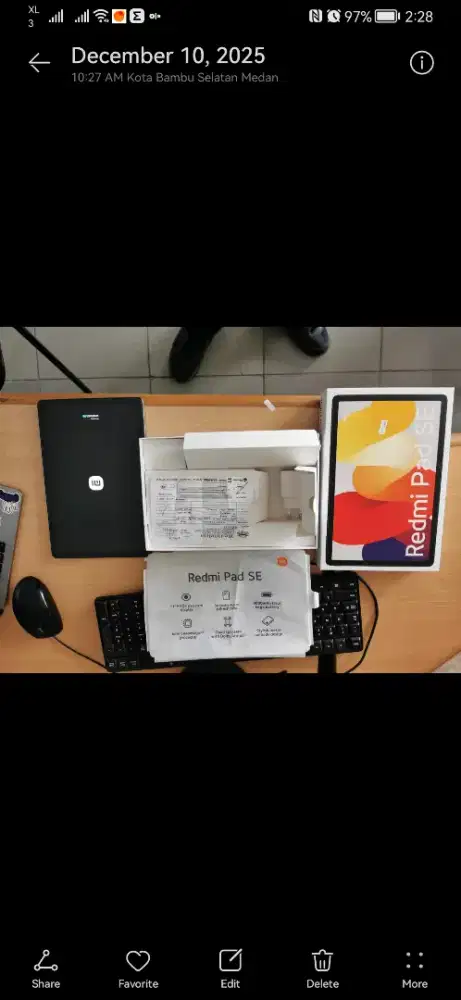 Redmi Pad SE wifi fullset 4/128