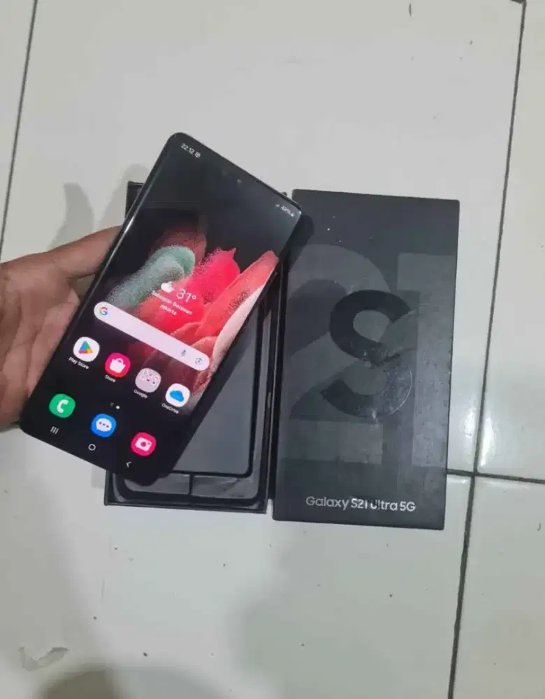 HP SAMSUNG GALAXY S21 ULTRA 5G RAM 12/256GB FULLSET