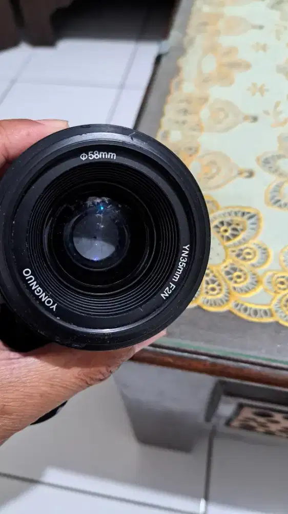 Lensa fix yongnuo 35mm for Nikon