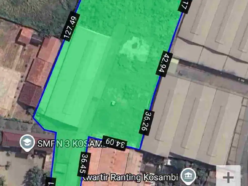 Dijual Gudang 1.750 m2 Diatas Lahan 9.948 m2 Salembaran Tangerang