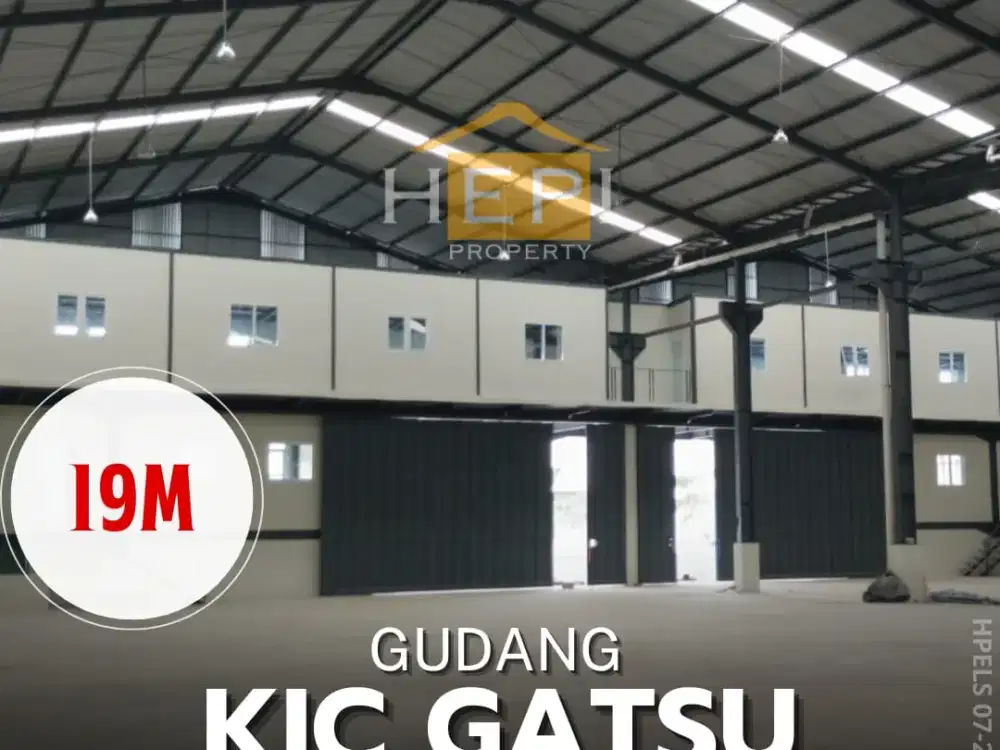 Dijual Gudang KIC Kawasan Industri Candi Gatsu Ngaliyan Semarang