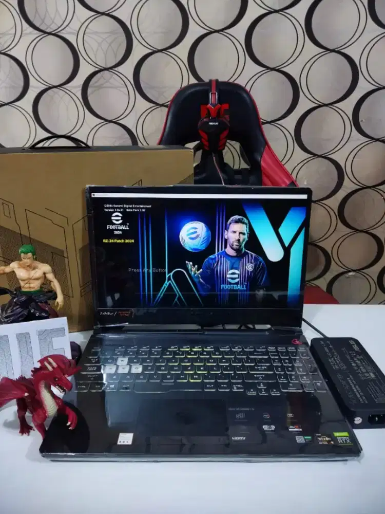 GAMING DESAIN ASUS TUF A15 RYZEN 9 FA506IV-320 NVIDIA RTX VRAM 6GB