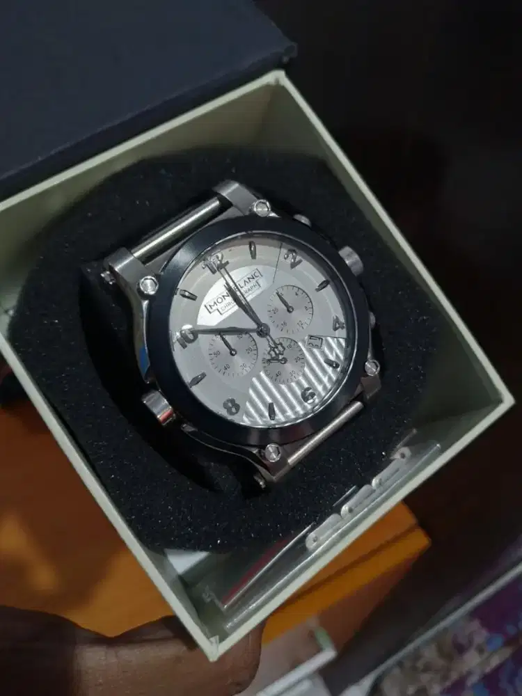 MONT BLANC STAINLESS STEEL # 9168